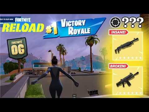 OG Fortnite Reload | High Kill Gameplay | Keyboard & Mouse