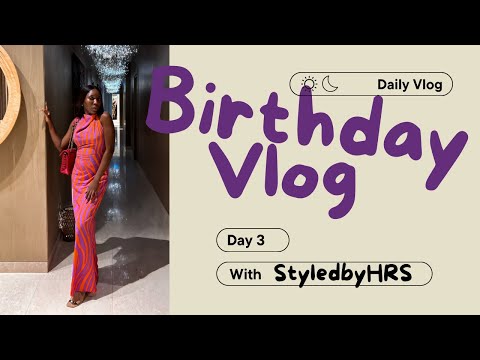 BIRTHDAY VLOG / STAYCATION DAY 3 | SWIM | BRUNCH AT CAFETERIA NG | SPA AT ISADE SPA, MARRIOTT LAGOS