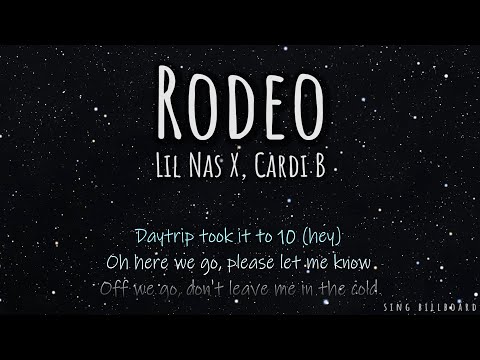 Lil Nas X, Cardi B - Rodeo (Realtime Lyrics)