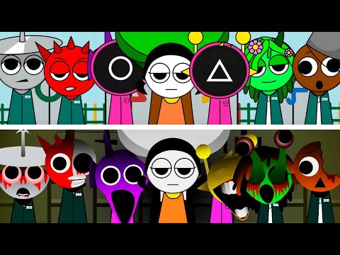 Incredibox Sprunki But Squid Game | Normal VS Horror Versions