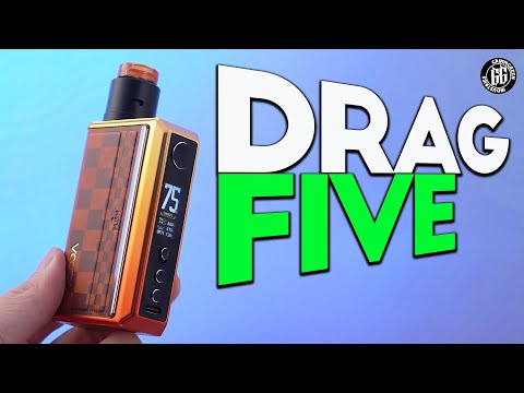 The VooPoo Drag 5 Feels Kinda Like A Sideways Step IMO