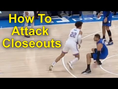 How To Attack Closeouts (Become A More Efficient Scorer)