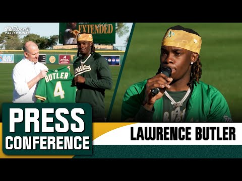 Lawrence Butler details Athletics contract extension, Sacramento future | NBC Sports California