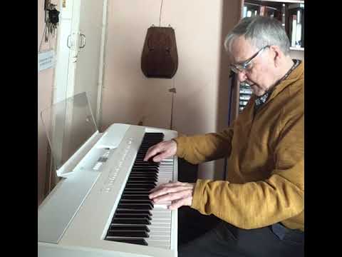 I'll See You In My Dreams a great classic old song on Kawai ES920 piano Alex Govier Falmouth UK