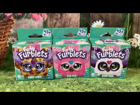 Just Released! Furby  Furblets Wave 4! Flo-Flo, Bam-Boo & Chee-Chee unboxing #furblets #furblets2024