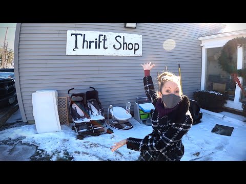 SHE'S GLAD WE WENT TO THIS THRIFT STORE!