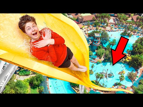 I Survived the World’s Tallest Waterslide!