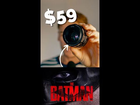 HELIOS-44 58mm f2 Vintage Lens used In BATMAN 2022 ( #shorts )