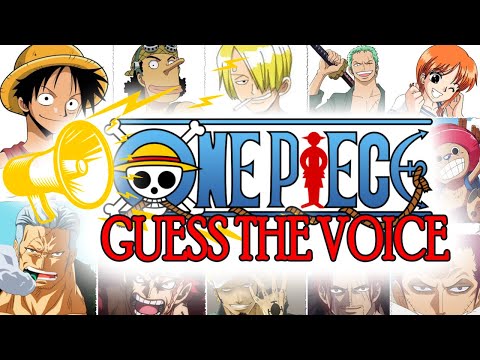 Guess the One Piece Character by Voice (English)🎙| One Piece Voice Quiz Anime