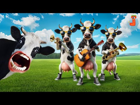 FUNNY COW DANCE 11│Cow Song & Cow Videos 2024 | Cow music | funny dancing cow | gay | cow mooing