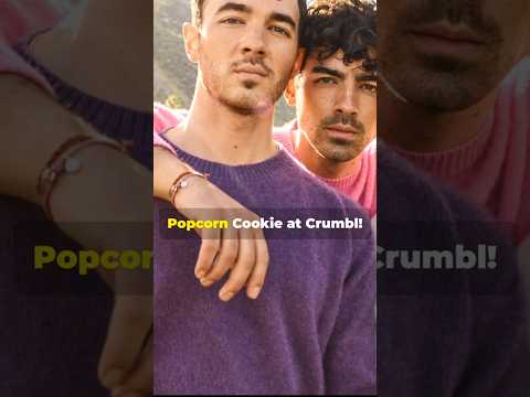 Jonas Brothers x Crumbl: Sweet New Cookie Alert! #jonasbrothers #collab #musicnews #news #shorts