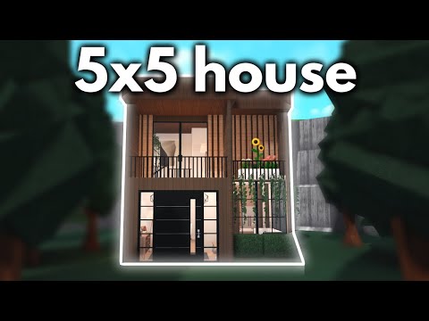 Building a 5x5 house in Bloxburg