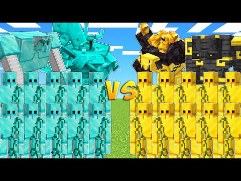 DIAMOND vs GOLD ARMY