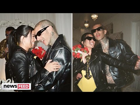 Kourtney Kardashian Defends FAKE Wedding To Travis Barker!