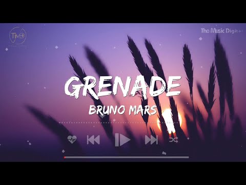 Grenade - Bruno Mars (Lyrics) | Shawn Mendes, Selena Gomez, Rihanna,...