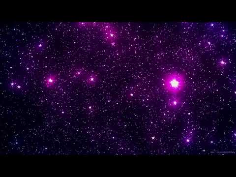 Space Glow Stars Galaxy Star Field Shine Animation Motion Graphic Video Footage 4K Screensaver