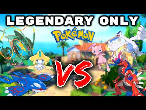 We Only Catch Random Legendary Pokemon... Then We FIGHT!