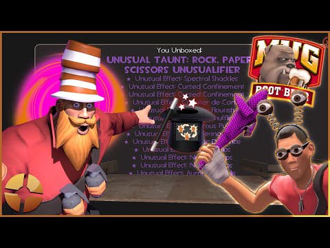 [TF2] Scream Fortress XIII UNBOXING!! (CRAZY LOOT!! (UNUSUAL?!?!? (GONE FISHING)))