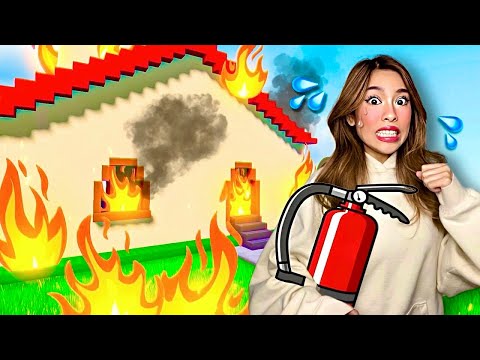 KAT PLAYS ROBLOX DON'T BURN THE HOUSE DOWN…