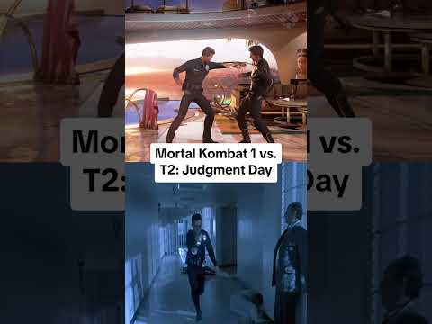 Mortal Kombat 1 (2025) vs. Terminator 2: Judgment Day (1991) #gameplay #mortalkombat #terminator