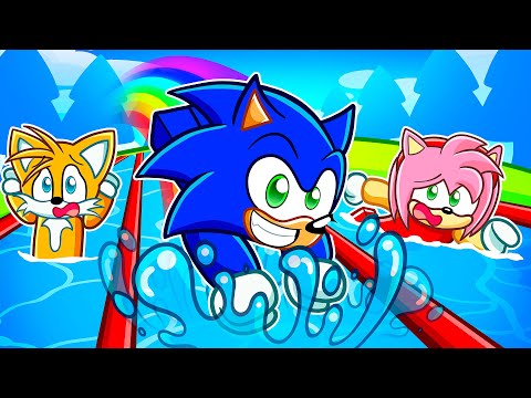 Sonic Becomes the FASTEST in Roblox Swim Race!