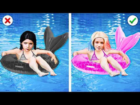 TOILET TSUNAMI & OCEAN MISHAPS! 🚽🌊 Crazy Mermaid Parenting Hacks! @kachow_original