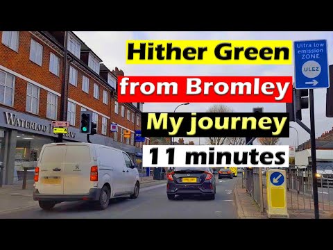 Journey through South Circular Road to Hither Green, London