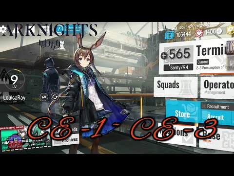 Arknights | CE-1 ~ CE-3 gameplay | Mixed Ops