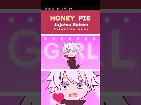 "jujutsukaisen" Honey pie in Gojo ❤##memes#cute