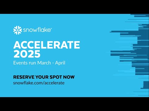 Accelerate 2025 | Registration Is Open For This Virtual Event Series That Runs From March - April