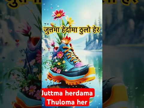 Juttama herda thulima her new tamang song #dance #youtubeshorts #shortvideo #nepalisong