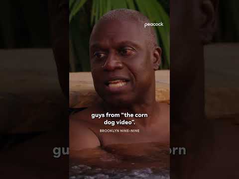 It's chill to wizz in Larry's hot tub | Brooklyn Nine-Nine