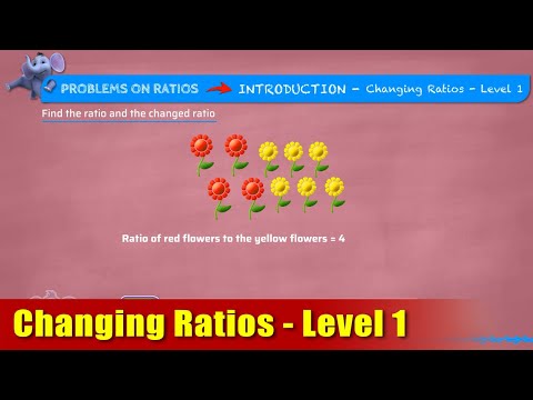 G6 - Module 5 - Introduction - Changing Ratios - Level 1 | Appu Series | Grade 6 Math Learning