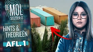 🟦 Hint verklapt De Mol in het Midden! | De Mol 2025 Hints en Theorieën Aflevering 1