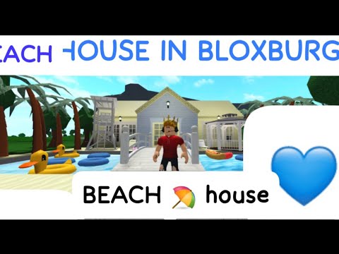 !BUILDING A COSTAL💙 BEACH  ⛱️ HOUSE in bloxburg 🏠!