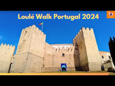 Loulé Walk Portugal 2024 | HereWeGoWalks | 4K HD