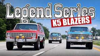 Triple Test Drive: Legend Series K5 Blazers by Roadster Shop