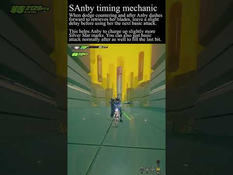 1 SAnby timing mechanic  #zenlesszonezerogameplay #anby #gameguide #gametips