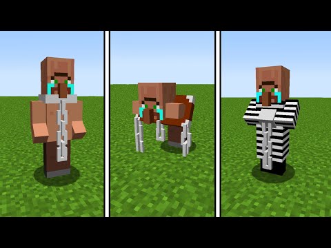 Villager Slavery Mod Addon In Minecraft