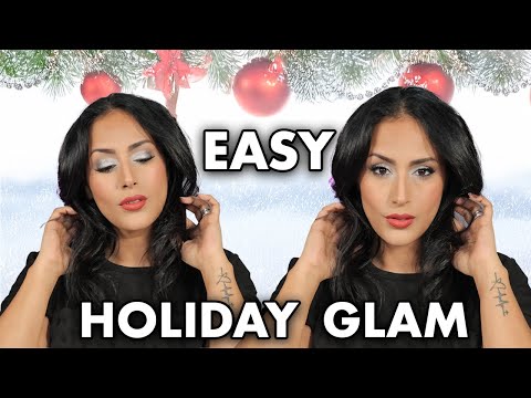 LET ME SHOW YOU AN EASY HOLIDAY GLAM! - MAKEUP TUTORIAL