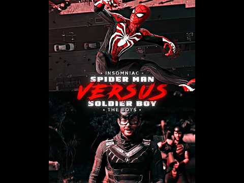 Spider-man vs Soldier boy | #edit #like #marvel #vs #subscribe #spiderman #theboys #shorts