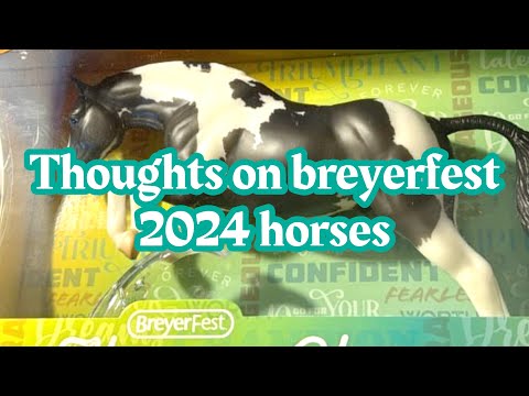 THOUGH ON BREYERFEST 2024 HORSES