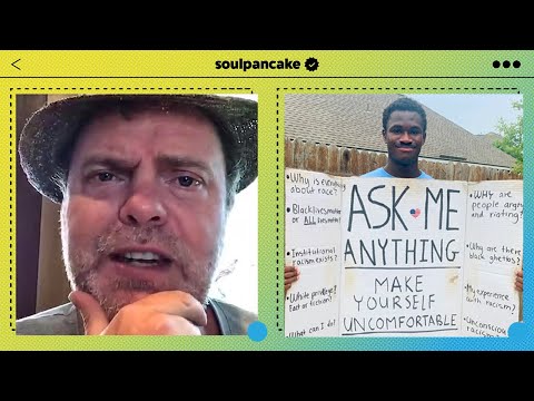 Rainn Wilson Asks Nifa Kaniga Uncomfortable Questions | Hey There, Human