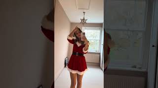 Do you like my dress? #christmastiktok #christmasdress