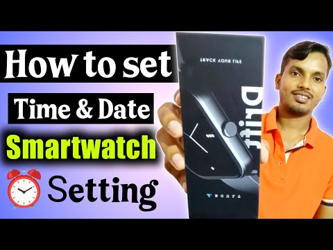 How to set time in smart watch | Smart watch time setting | New smart watch time setting