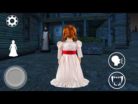 Escaping As Annabelle In Granny 3 Gate Escape On Hard Mode!