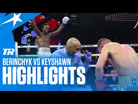 Keyshawn Davis Handles Business Against Denys Berinchyk | FIGHT HIGHLIGHTS