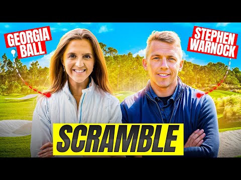 Georgia Ball & Stephen Warnock Team Up To Play Golf...