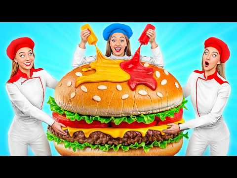 Giant Food Cooking Challenge by Multi DO Smile