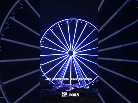 Awesome lights, even more awesome message at Capital Wheel